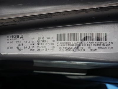 2015 Jeep Wrangler Sahara