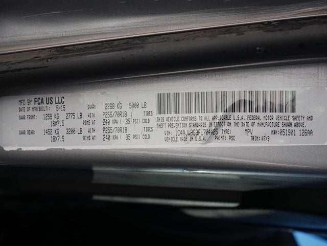 2015 Jeep Wrangler Sahara