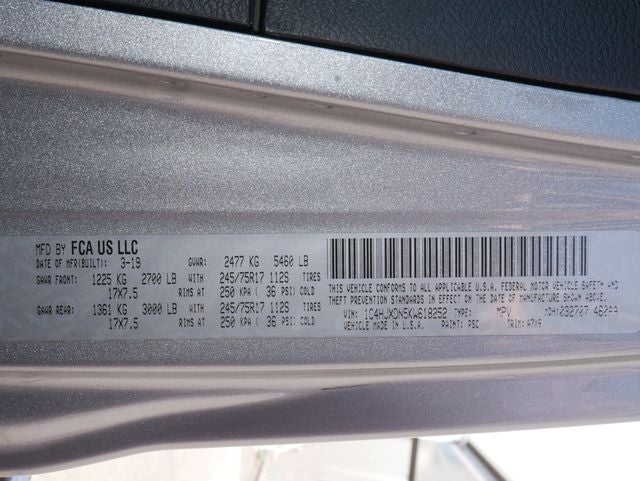 2019 Jeep Wrangler Unlimited Unlimited Sport S