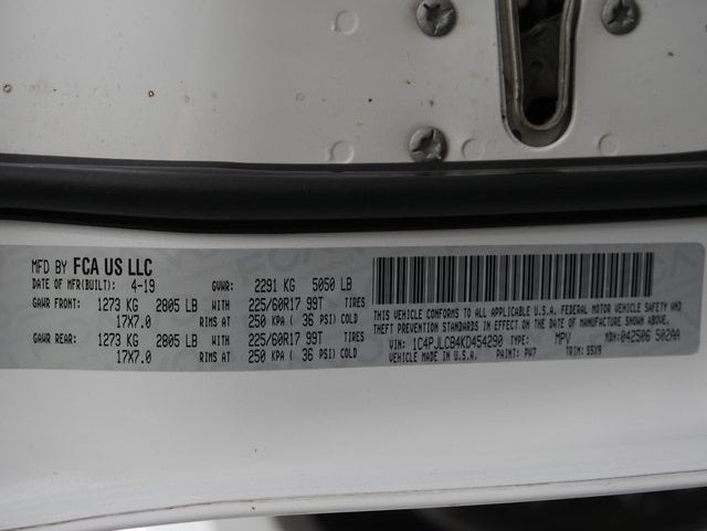 2019 Jeep Cherokee Latitude