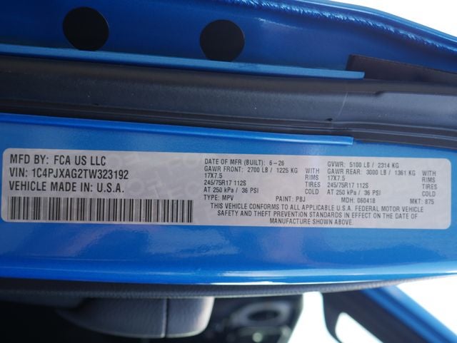2026 Jeep Wrangler Sport