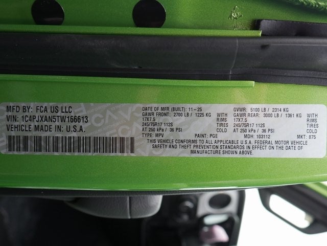 2026 Jeep Wrangler Sport S