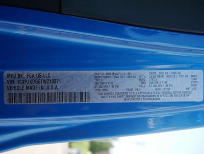 2026 Jeep Wrangler Sport S