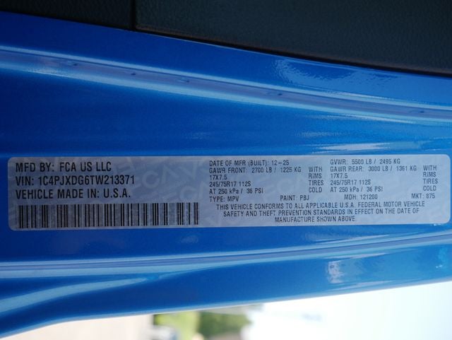 2026 Jeep Wrangler Sport S