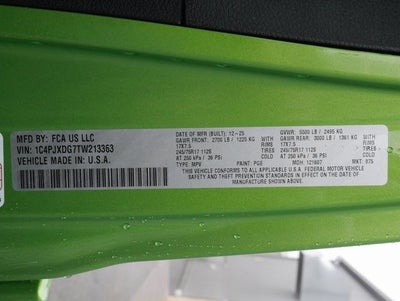 2026 Jeep Wrangler Sport S