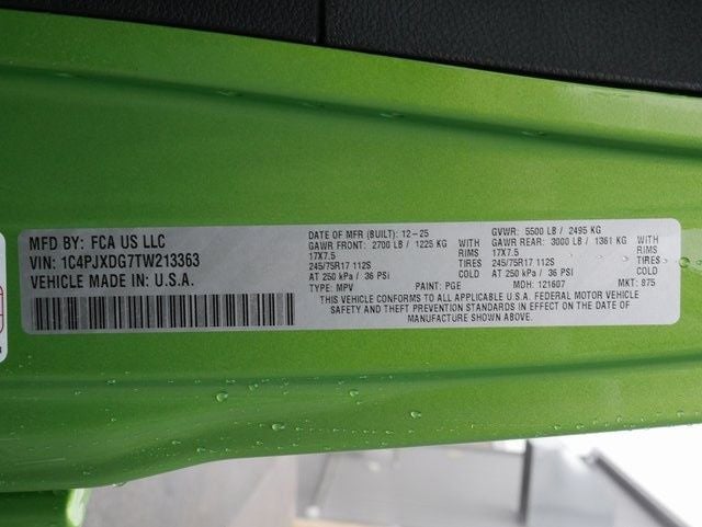 2026 Jeep Wrangler Sport S