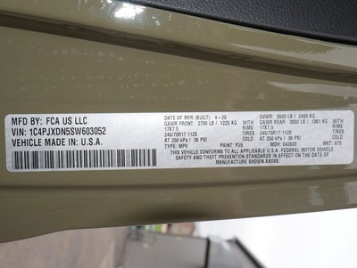 2025 Jeep Wrangler Sport S