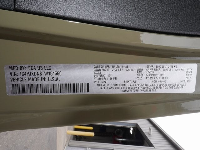 2026 Jeep Wrangler Sport S