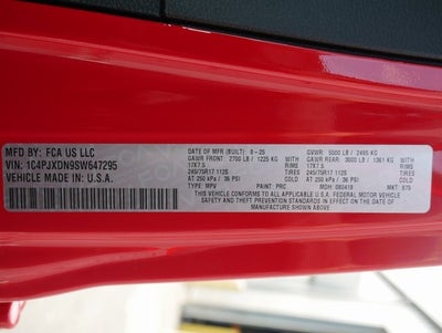 2025 Jeep Wrangler Sport S