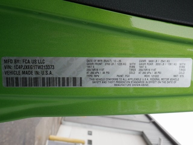 2026 Jeep Wrangler Sahara