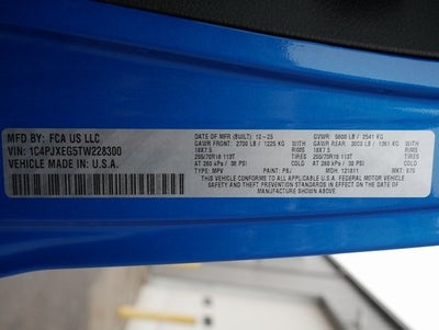 2026 Jeep Wrangler Sahara