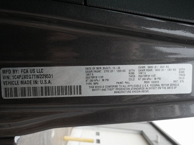 2026 Jeep Wrangler Sahara