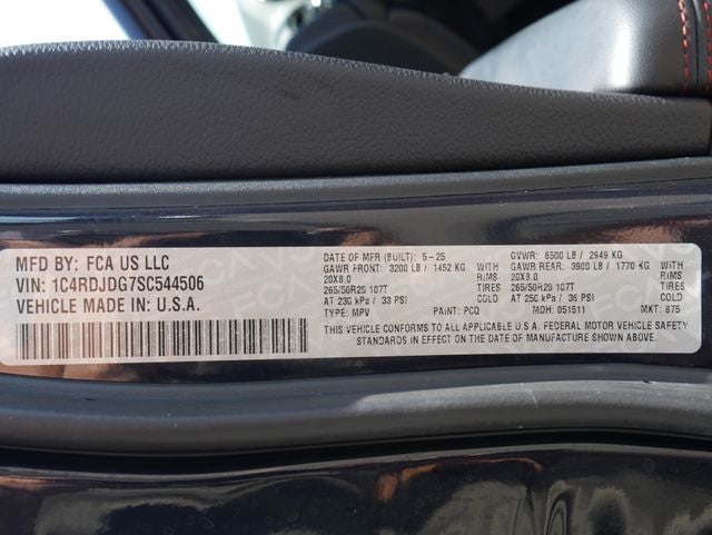 2025 Dodge Durango GT