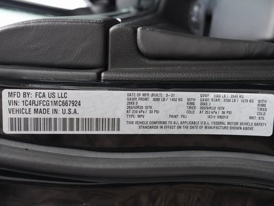 2021 Jeep Grand Cherokee High Altitude