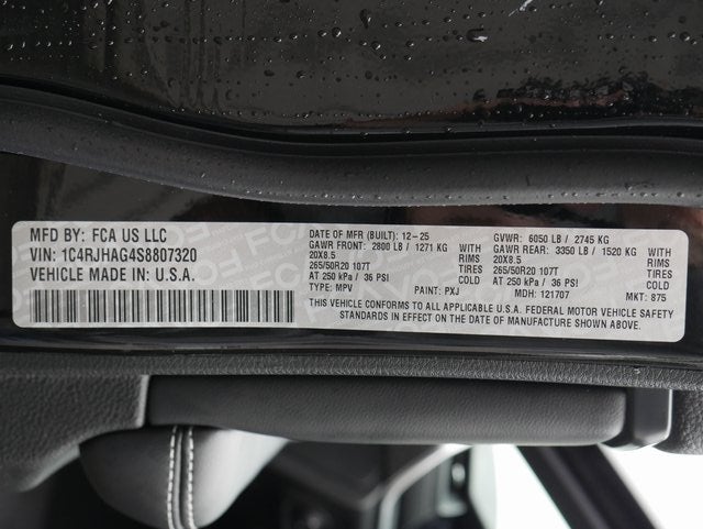 2025 Jeep Grand Cherokee Altitude X