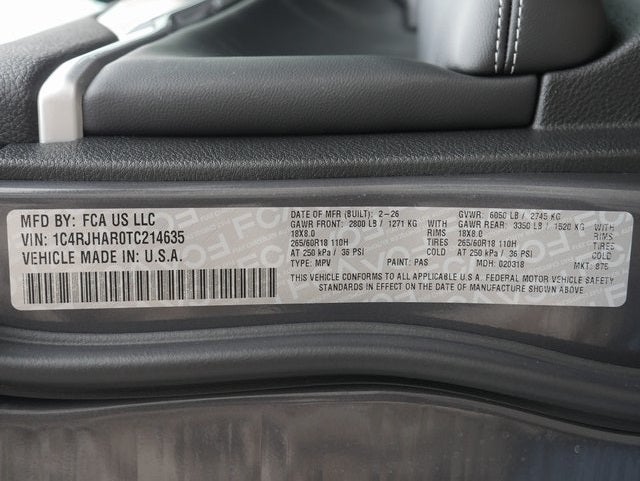 2026 Jeep Grand Cherokee Laredo Altitude