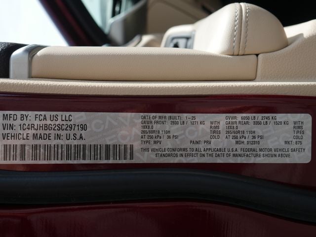 2025 Jeep Grand Cherokee Limited