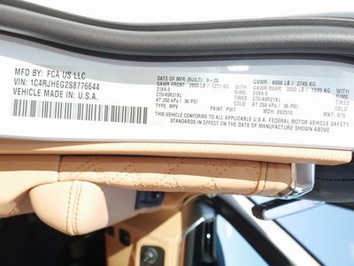 2025 Jeep Grand Cherokee Summit Reserve