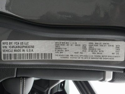 2023 Jeep Grand Cherokee L Limited