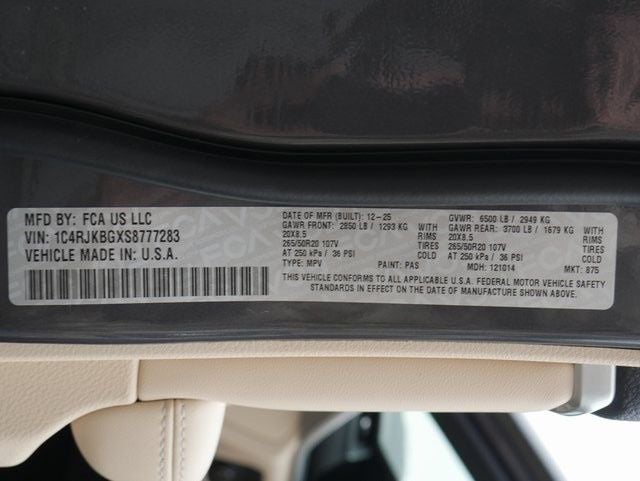 2025 Jeep Grand Cherokee L Limited