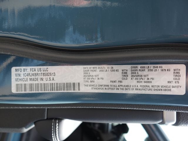 2026 Jeep Grand Cherokee Limited