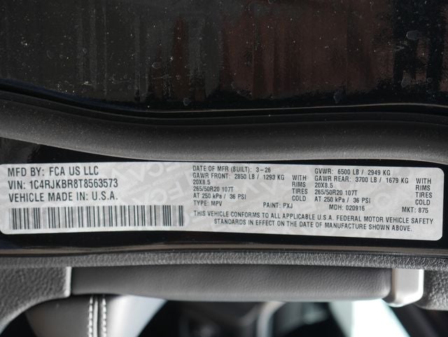 2026 Jeep Grand Cherokee L Limited