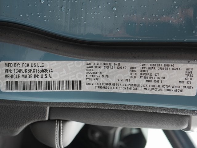 2026 Jeep Grand Cherokee L Limited