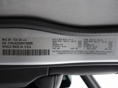 2021 Jeep Grand Cherokee L Overland