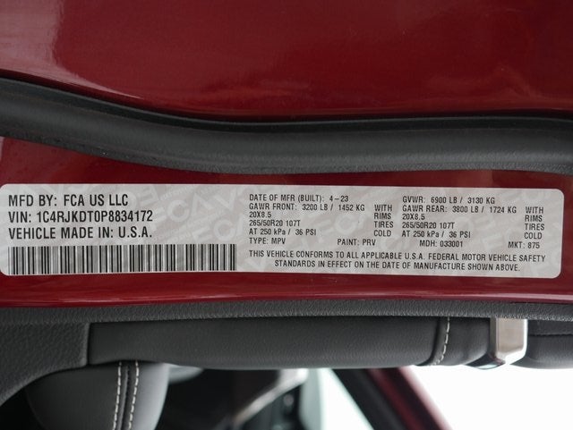 2023 Jeep Grand Cherokee L Overland