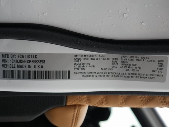 2024 Jeep Grand Cherokee L Summit