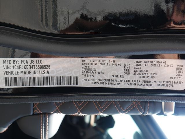 2026 Jeep Grand Cherokee Summit