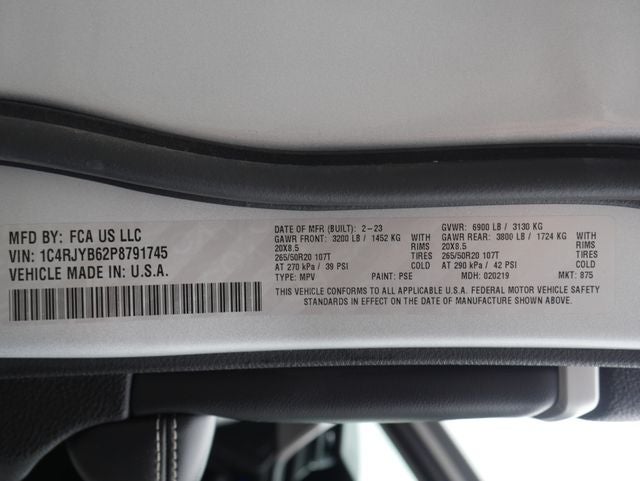 2023 Jeep Grand Cherokee 4xe 4xe