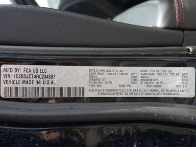 2024 Dodge Durango R/T Plus