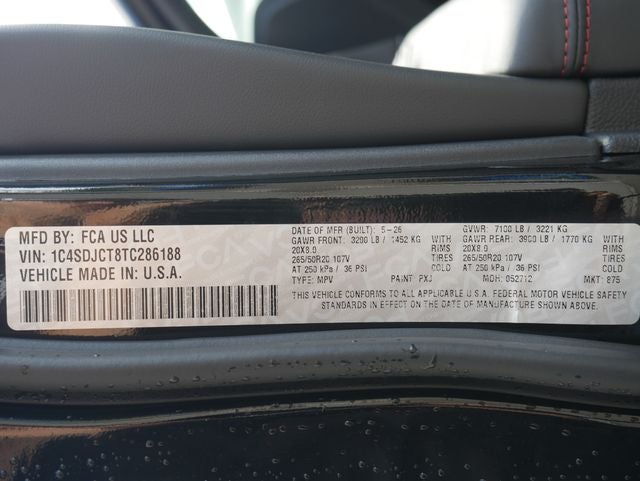 2026 Dodge Durango GT Premium HEMI V8