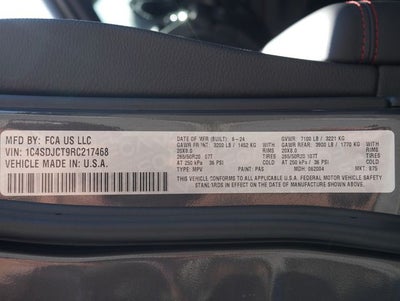 2024 Dodge Durango R/T Plus