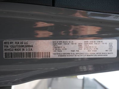 2021 Jeep Gladiator Mojave