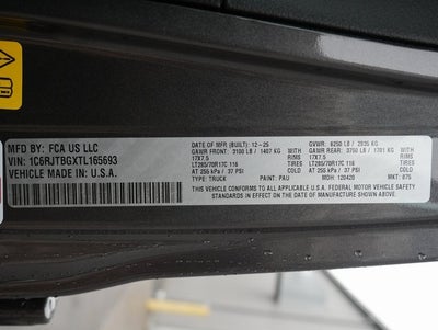 2026 Jeep Gladiator Rubicon X