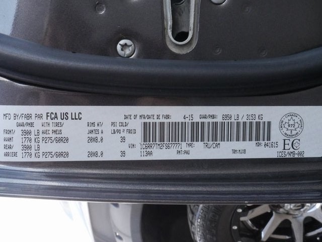 2015 RAM 1500 Outdoorsman