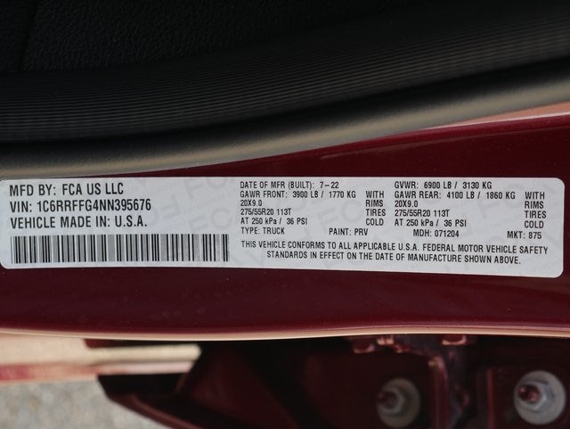 2022 RAM 1500 Big Horn/Lone Star