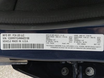 2022 RAM 1500 Big Horn/Lone Star