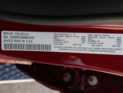 2025 RAM 1500 Big Horn/Lone Star