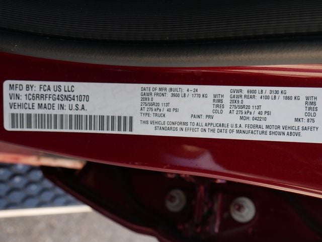 2025 RAM 1500 Big Horn/Lone Star