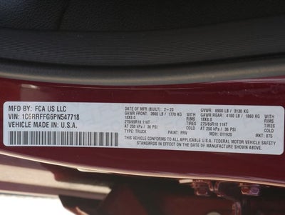 2023 RAM 1500 Big Horn/Lone Star