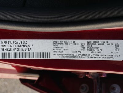 2023 RAM 1500 Big Horn/Lone Star