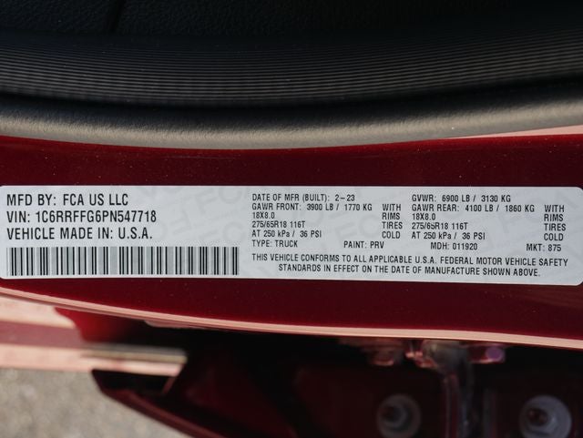 2023 RAM 1500 Big Horn/Lone Star