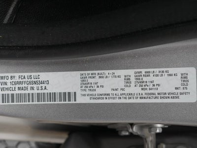 2025 RAM 1500 Big Horn/Lone Star