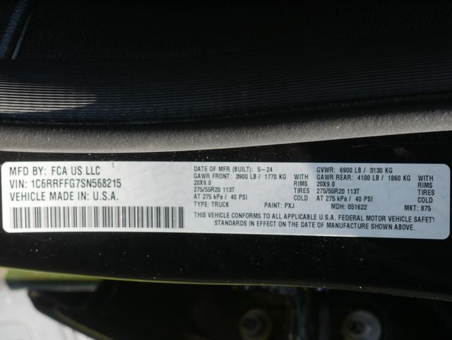2025 RAM 1500 Big Horn/Lone Star Night Edition