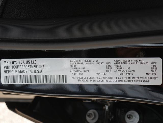 2026 RAM Ram 1500 Big Horn/Lone Star