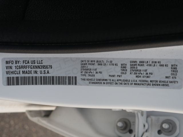 2022 RAM 1500 Big Horn/Lone Star Night Edition