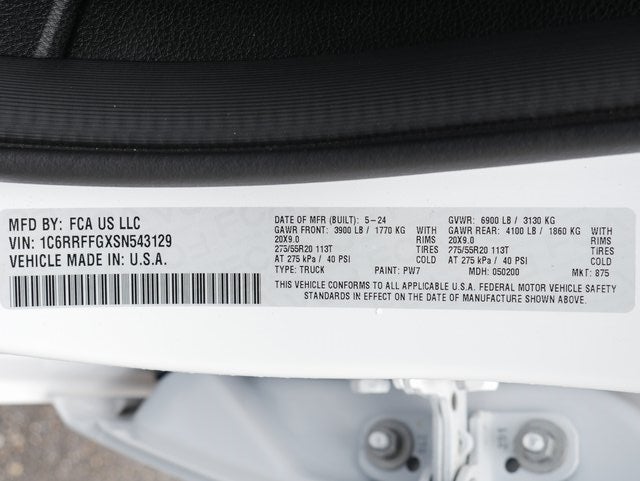 2025 RAM 1500 Big Horn/Lone Star